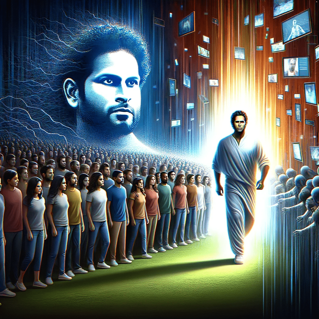 Sachin's stand