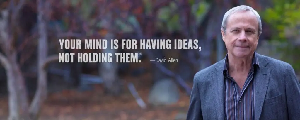 David Allen Getting Things Done