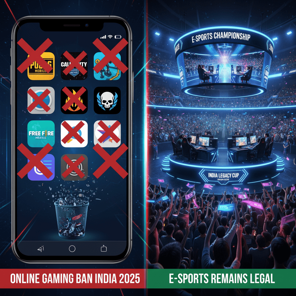Online Gaming Ban in India